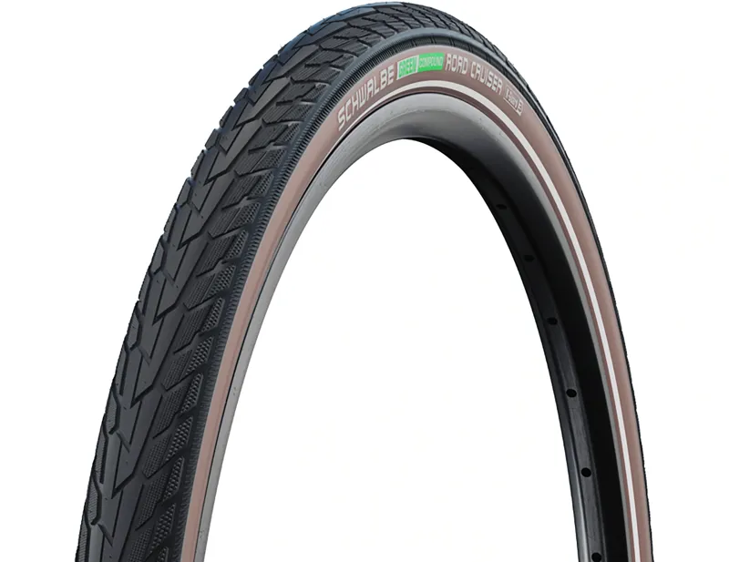Schwalbe Road Cruiser K-Guard Tyre 700x40c in Black/Coffee
