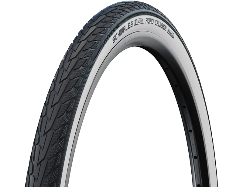 Schwalbe Road Cruiser K-Guard Tyre 700x40c in Black/White