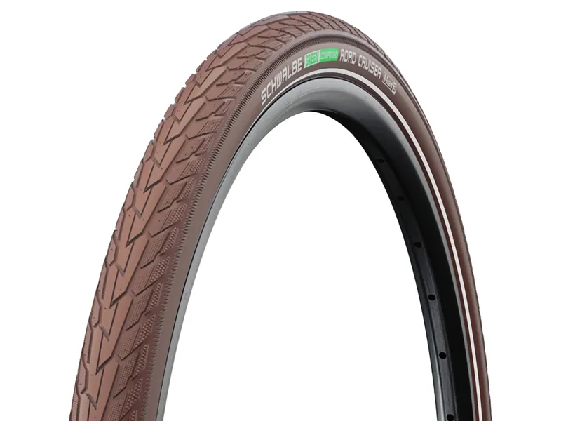 Schwalbe Road Cruiser K-Guard Tyre 700x40c in Coffee