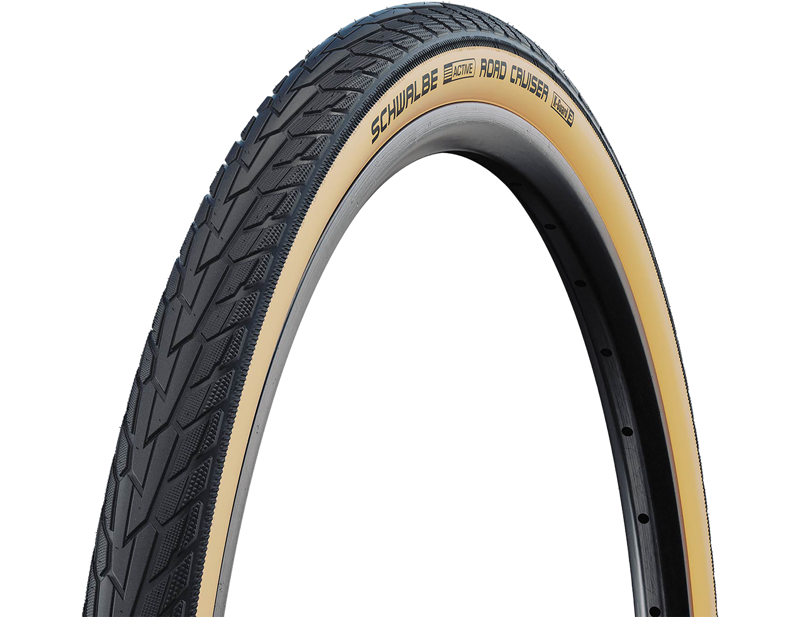 Schwalbe Road Cruiser K-Guard Tyre 700x35 in Black Tan