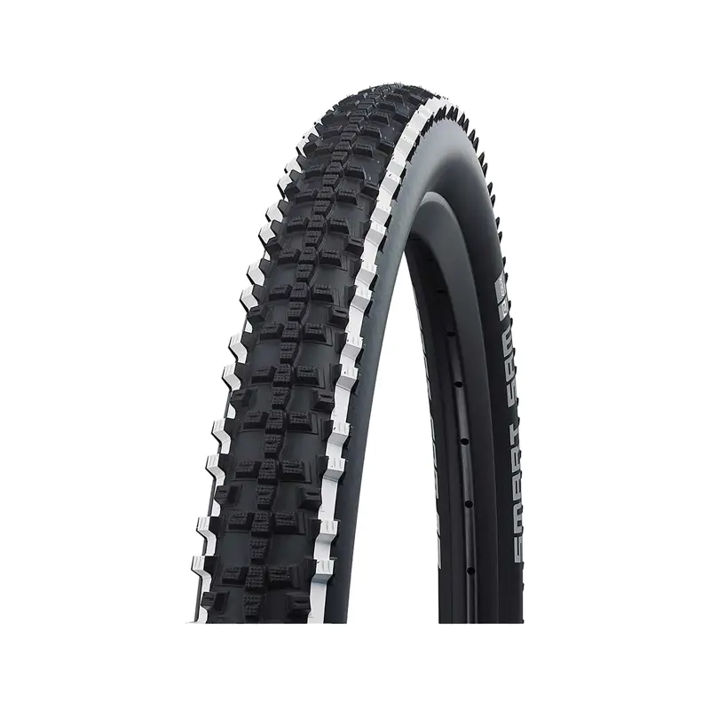 Balfes Bikes Schwalbe Smart Sam Performance Tyre 26x2.25 in Black/White | Free postage over £30, £10 off first order, price match & 0% finance.