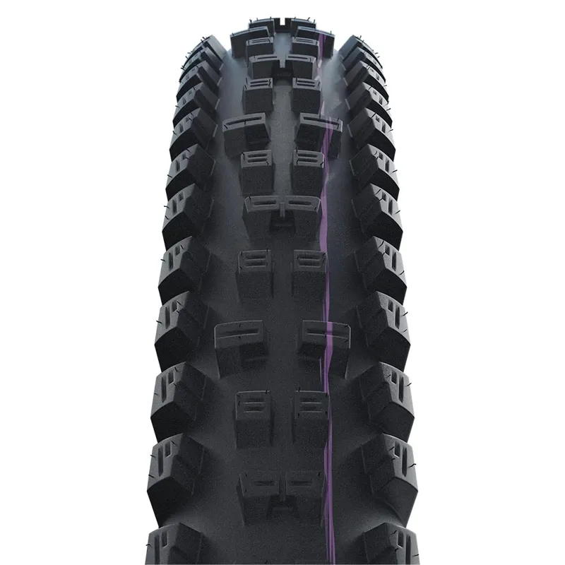 Schwalbe Tacky Chan Evo Super Downhill TLE Folding Tyre 29x2.40 in Black-1