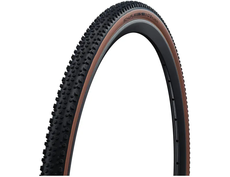 Balfes Bikes Schwalbe X-One Allround RaceGuard Fold TLE Tyre 700x33 in Bronze | Free postage over £30, £10 off first order, price match & 0% finance.