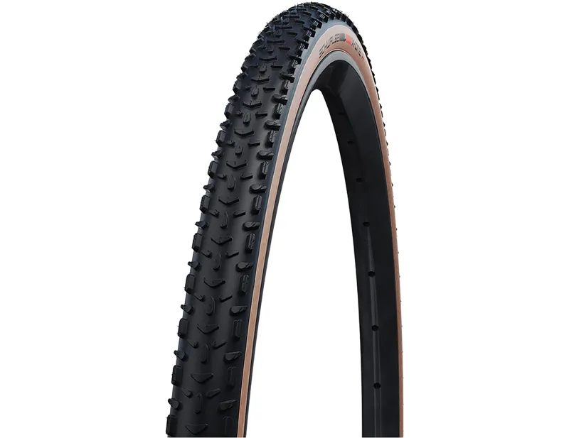 Balfes Bikes Schwalbe X-One R Evo V-Guard TLE 700x33 Folding Tyre in Tan | Free postage over £30, £10 off first order, price match & 0% finance.