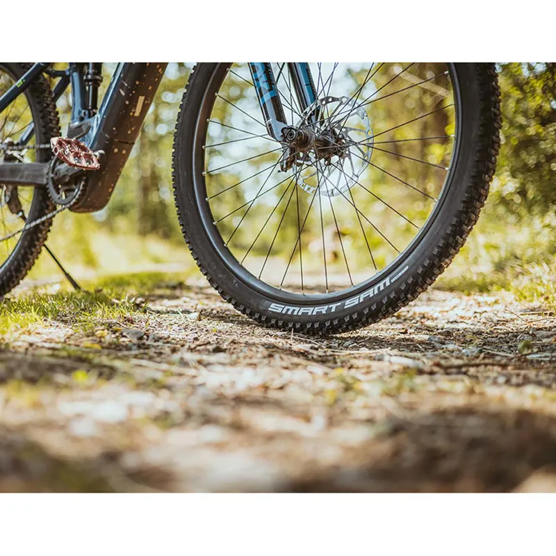 Schwalbe Smart Sam Plus DD Greenguard Snakeskin 29x2.25 Tyre In Black-4