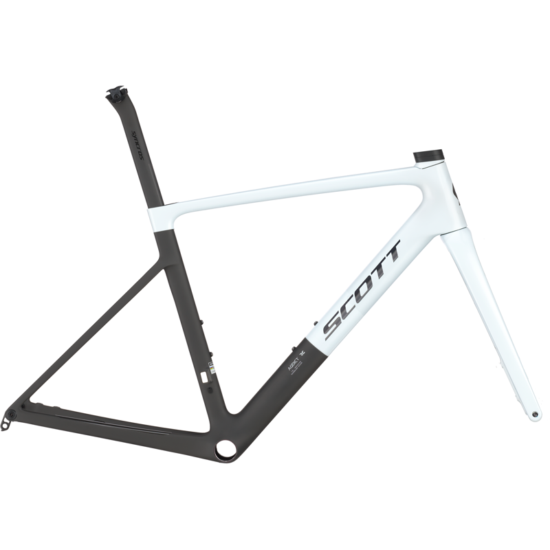 Balfes Bikes Scott Addict RC Pro HMX Frame Set in Cumulus White | Free postage over £30, £10 off first order, price match & 0% finance.