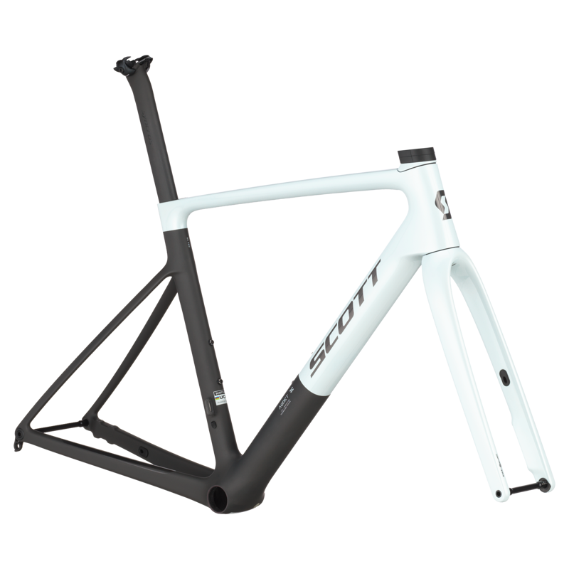 Scott Addict RC Pro HMX Frame Set in Cumulus White-2