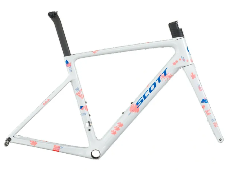 Scott Addict RC Team HMX Frame Set 2026 in Beluga Grey