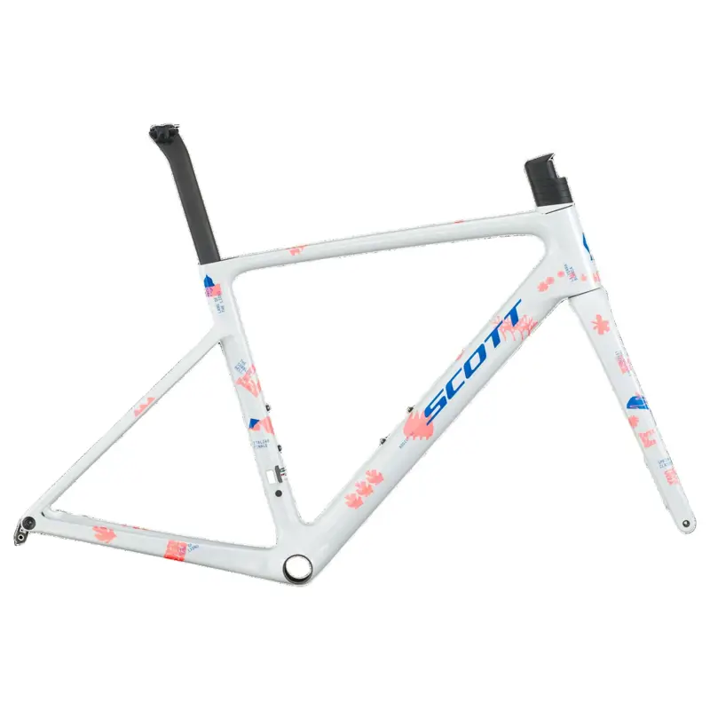 Balfes Bikes Scott Addict RC Team HMX Frame Set 2026 in Beluga Grey | Free postage over £30, £10 off first order, price match & 0% finance.