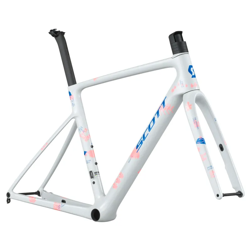 Scott Addict RC Team HMX Frame Set 2026 in Beluga Grey-2