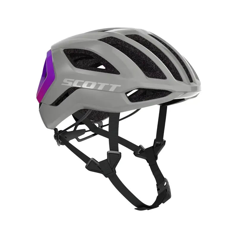 Balfes Bikes Scott Centric PLUS MIPS Helmet in Narwal Grey/Fade Purple | Free postage over £30, £10 off first order, price match & 0% finance.