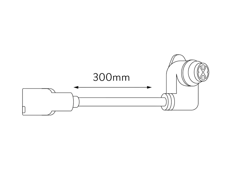 Balfes Bikes Scott E-Ride TQ Range Extension Cable V05 FASTLANE in Black | Free postage over £30, £10 off first order, price match & 0% finance.