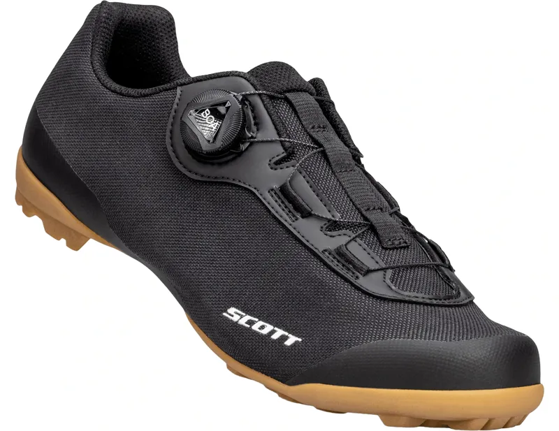 Scott Gravel Pro Shoe in Matt Black/White