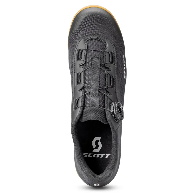 Scott Gravel Pro Shoe in Matt Black/White-4