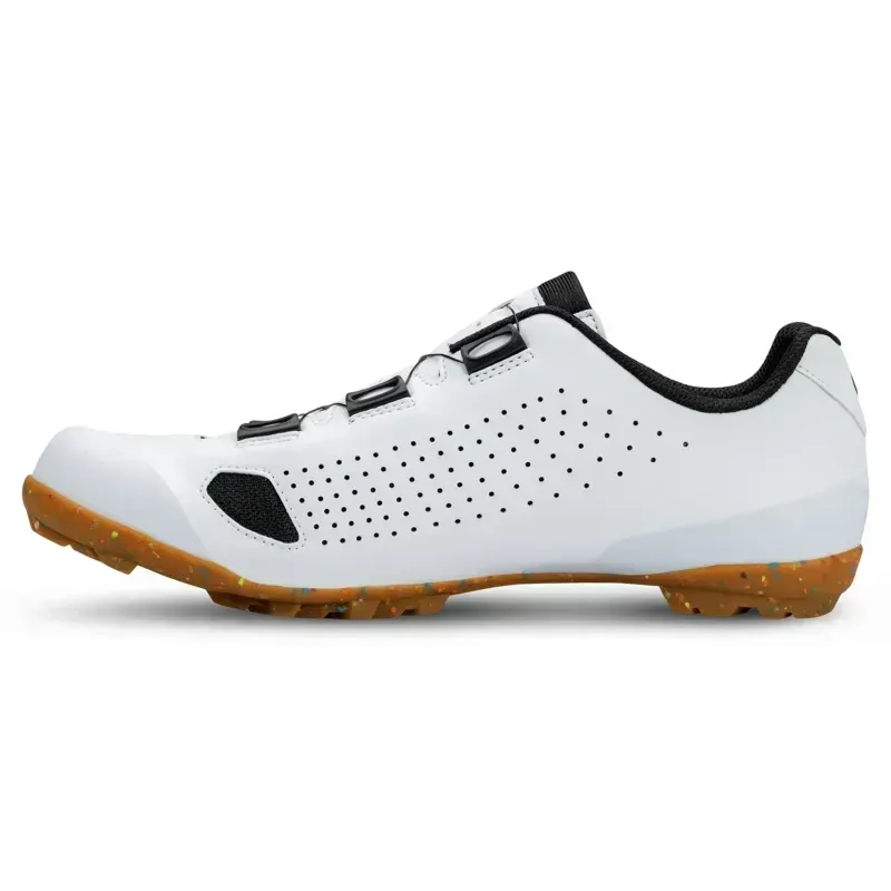 Scott Gravel Pro Shoe in White/Black-2