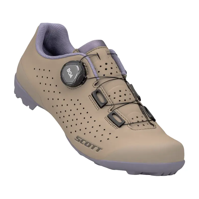 Balfes Bikes Scott Gravel Pro Women's Shoe in Toast Beige/Bliss Pink | Free postage over £30, £10 off first order, price match & 0% finance.