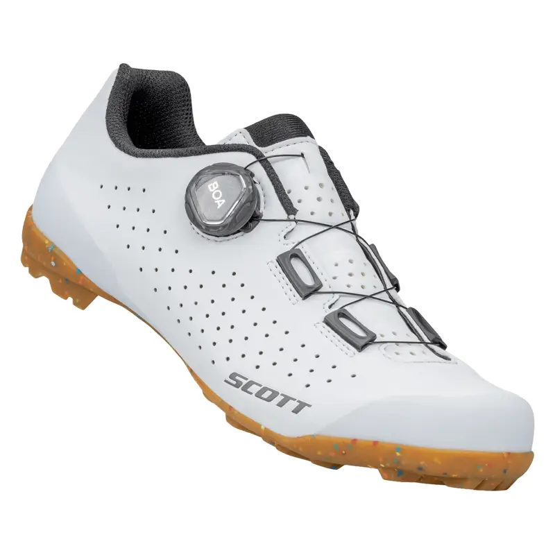 Balfes Bikes Scott Gravel Pro Women's Shoe in White/Black | Free postage over £30, £10 off first order, price match & 0% finance.