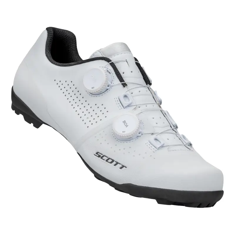 Balfes Bikes Scott Gravel RC Carbon Shoe in White | Free postage over £30, £10 off first order, price match & 0% finance.