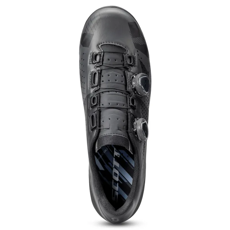 Scott Gravel RC Shoe in Matt Black/Anthracite Grey-3