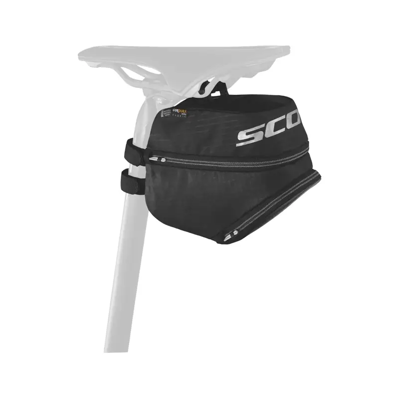 Balfes Bikes Scott HiLite 1200 Clip Saddle Bag 1.2L in Black | Free postage over £30, £10 off first order, price match & 0% finance.