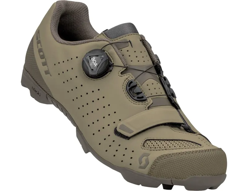 Balfes Bikes Scott MTB Comp Boa Mountain Bike Shoe in Beige/Brown | Free postage over £30, £10 off first order, price match & 0% finance.