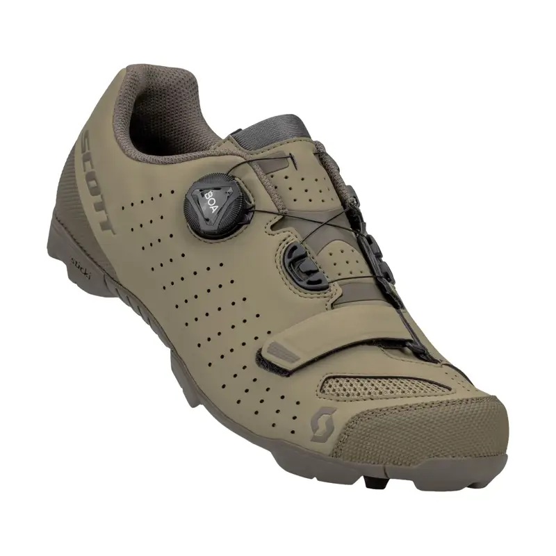 Balfes Bikes Scott MTB Comp Boa Mountain Bike Shoe in Beige/Brown | Free postage over £30, £10 off first order, price match & 0% finance.
