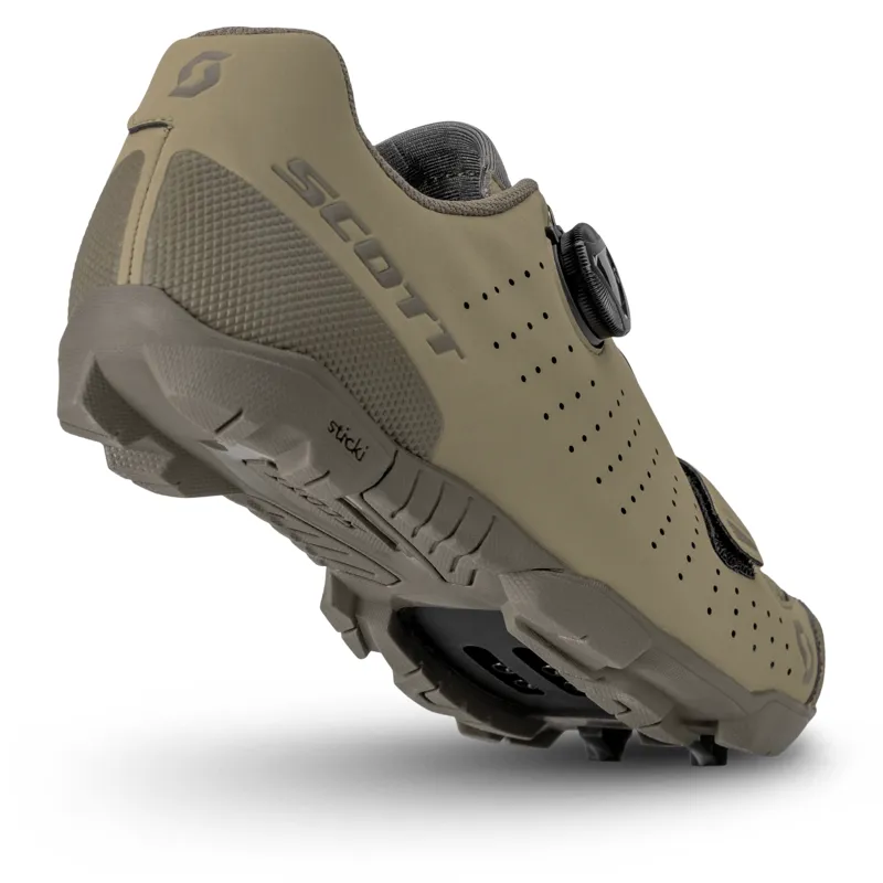 Scott MTB Comp Boa Mountain Bike Shoe in Beige/Brown-1