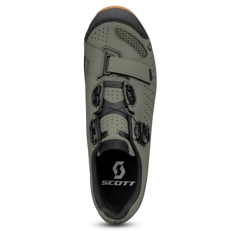 Scott MTB Comp Boa Mountain Bike Shoe in Green/Black-4