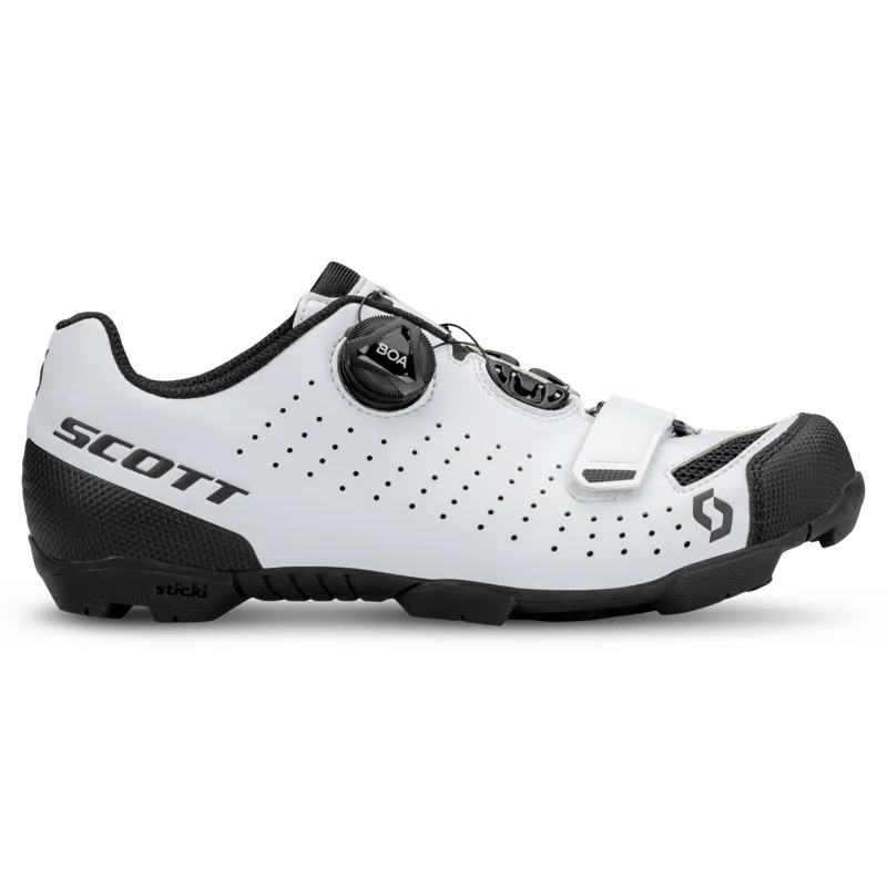 Scott MTB Comp Boa Women's Mountain Bike Shoe in White/Black-2