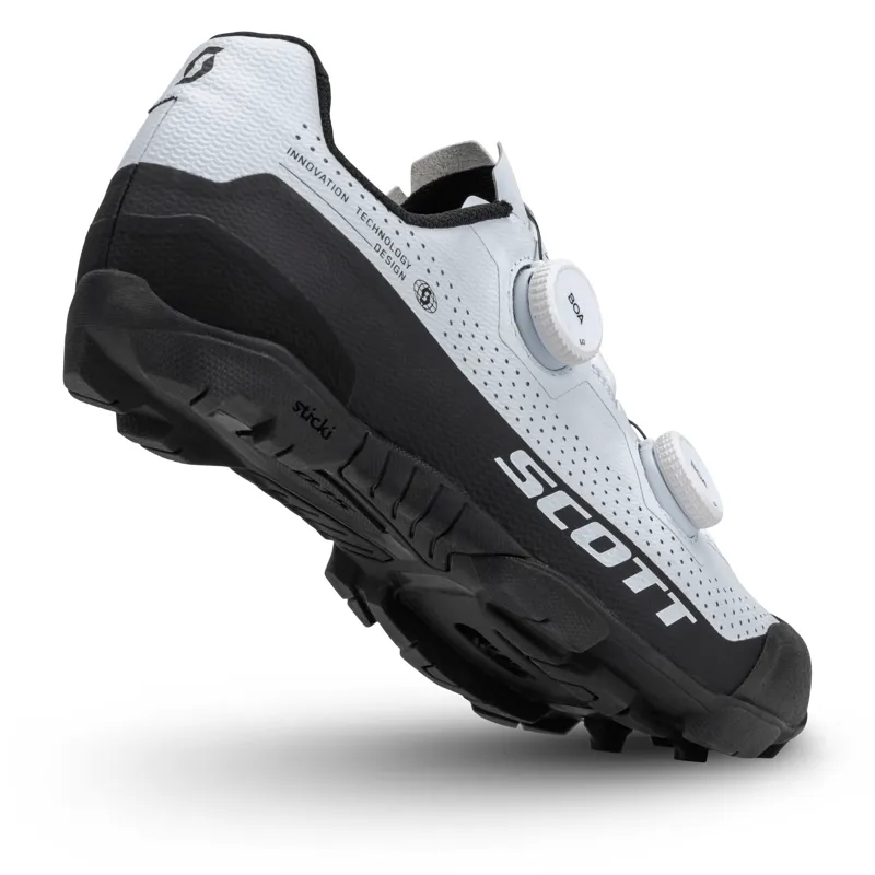 Scott MTB RC Shoe in White/Black-1