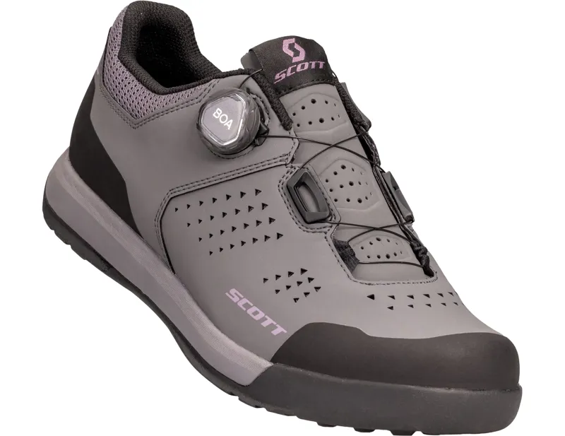 Balfes Bikes Scott MTB Shr-alp BOA Clip Women's Shoe in Grey/Black | Free postage over £30, £10 off first order, price match & 0% finance.
