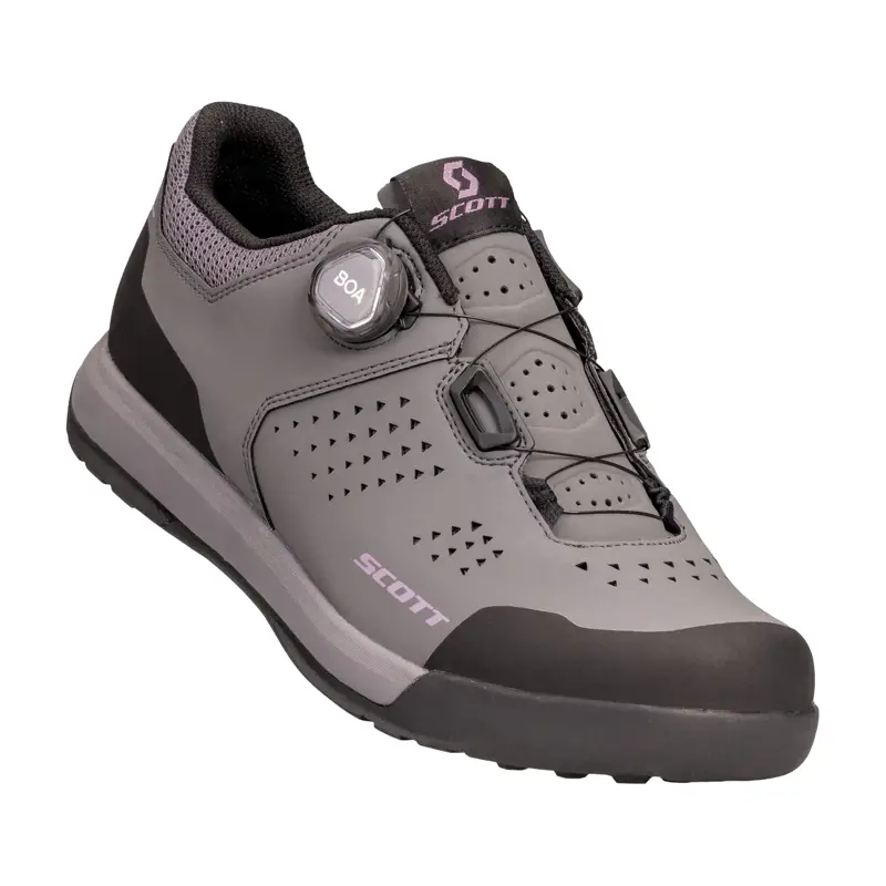 Balfes Bikes Scott MTB Shr-alp BOA Clip Women's Shoe in Grey/Black | Free postage over £30, £10 off first order, price match & 0% finance.