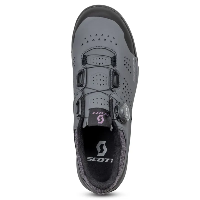 Scott MTB Shr-alp BOA Clip Women's Shoe in Grey/Black-4