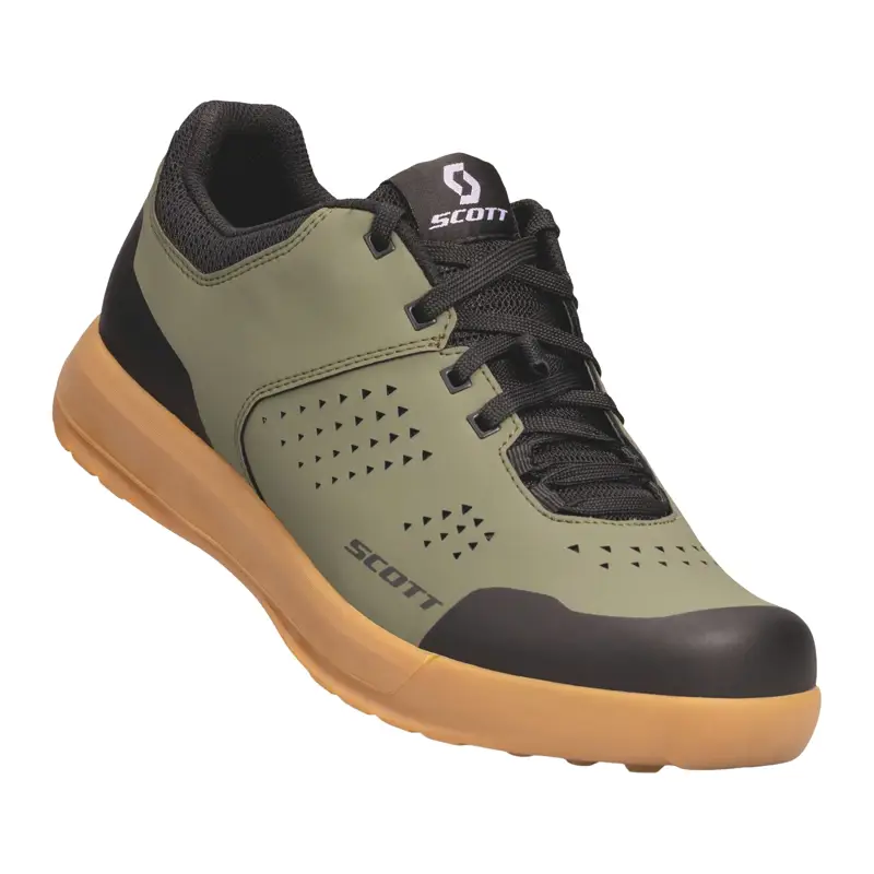 Balfes Bikes Scott MTB Shr-alp Flat Lace Mountain Bike Shoe in Moss Green/Black | Free postage over £30, £10 off first order, price match & 0% finance.