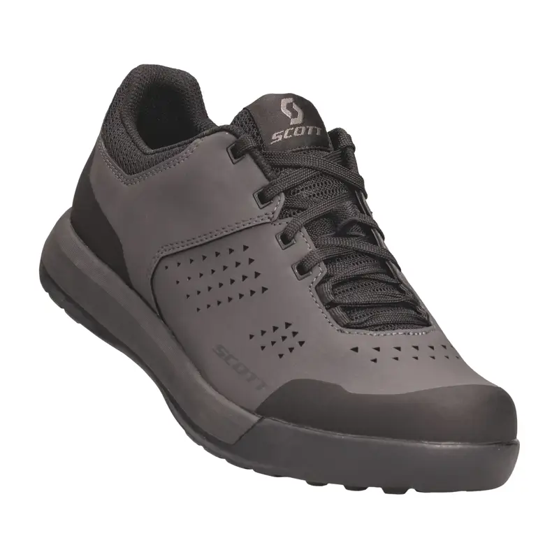 Balfes Bikes Scott MTB Shr-alp Flat Lace Mountain Bike Shoe in Dark Grey/Black | Free postage over £30, £10 off first order, price match & 0% finance.