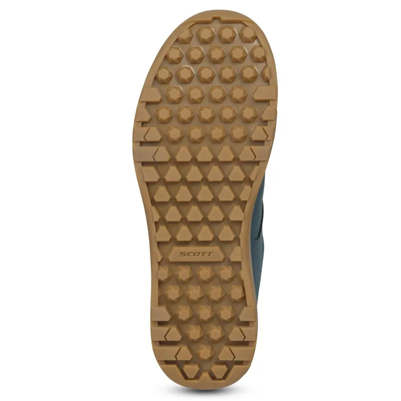 Scott MTB Shr-alp Flat Lace Women's Shoe in Petrol Blue/Mint Green-5