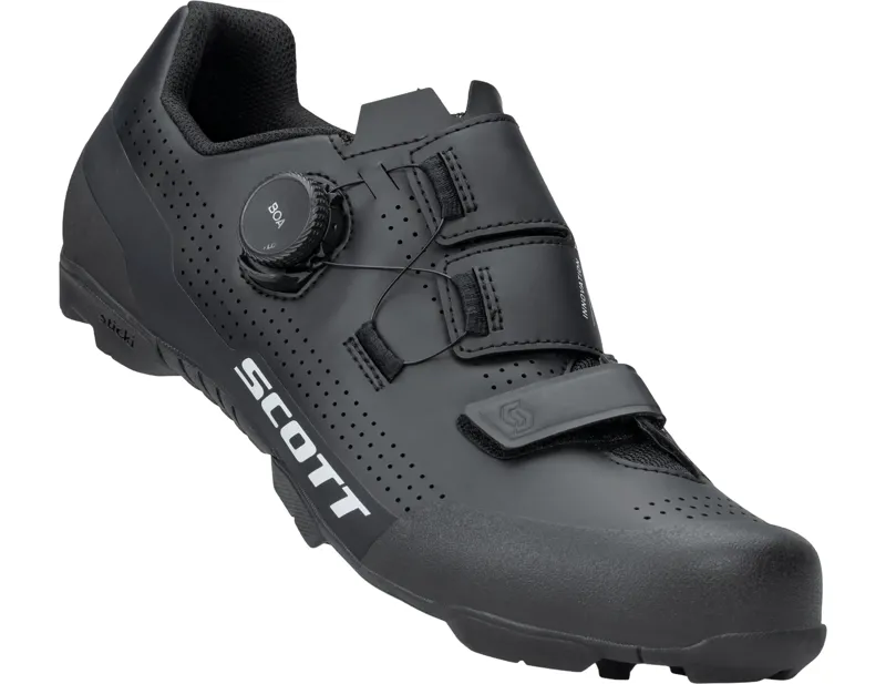 Balfes Bikes Scott MTB Team Boa Mountain Bike Shoe in Black | Free postage over £30, £10 off first order, price match & 0% finance.
