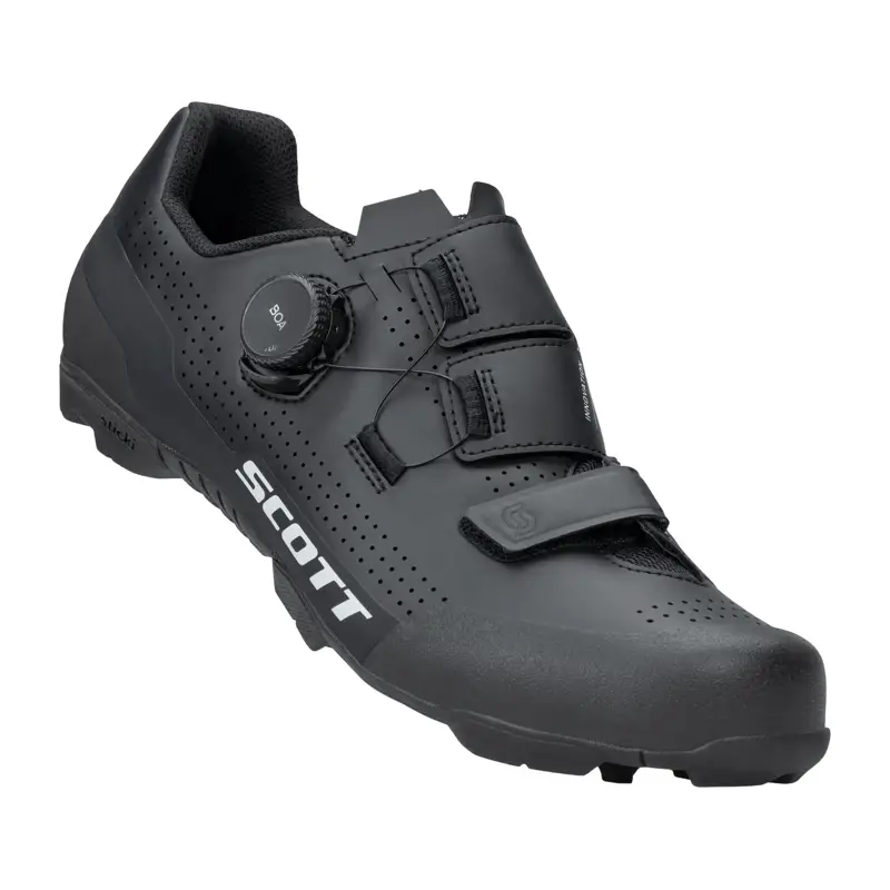 Balfes Bikes Scott MTB Team Boa Mountain Bike Shoe in Black | Free postage over £30, £10 off first order, price match & 0% finance.
