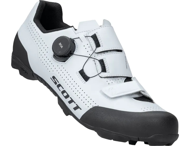 Balfes Bikes Scott MTB Team Boa Mountain Bike Shoe in White | Free postage over £30, £10 off first order, price match & 0% finance.