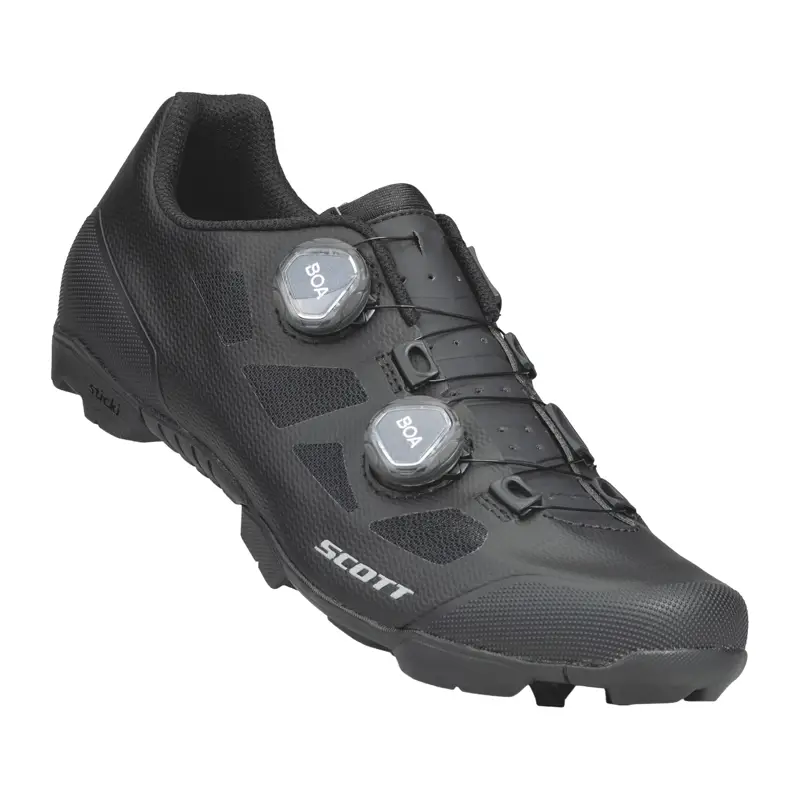 Balfes Bikes Scott MTB Vertec Shoe in Matt Black | Free postage over £30, £10 off first order, price match & 0% finance.