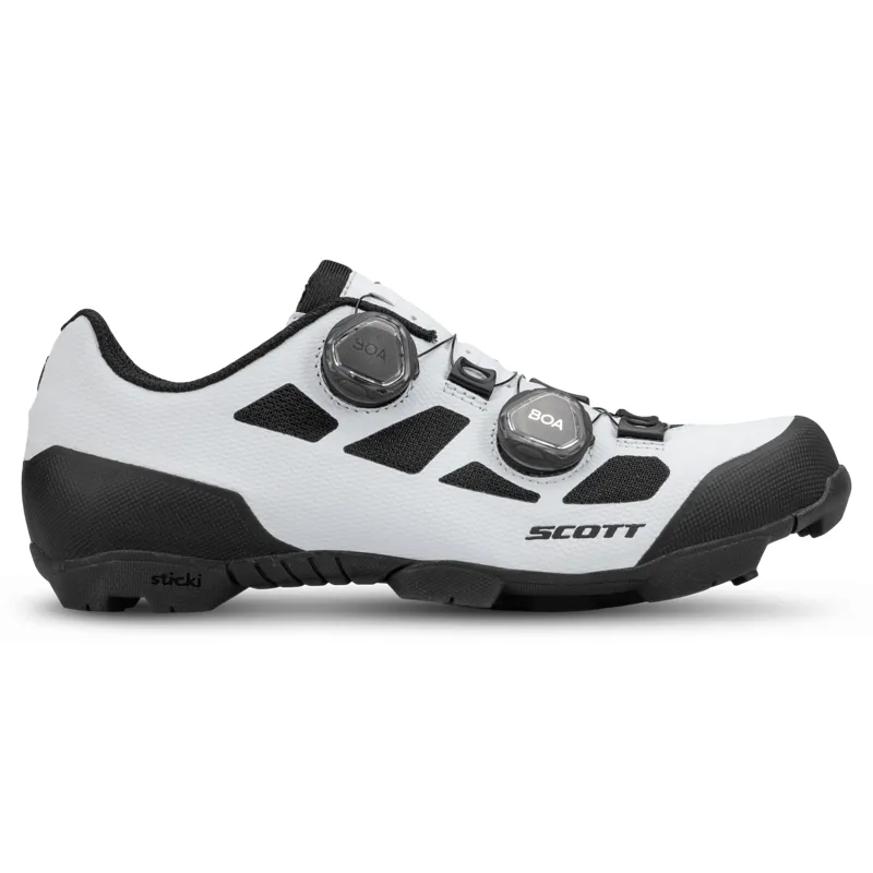 Scott MTB Vertec Women's Shoe in White/Black-2