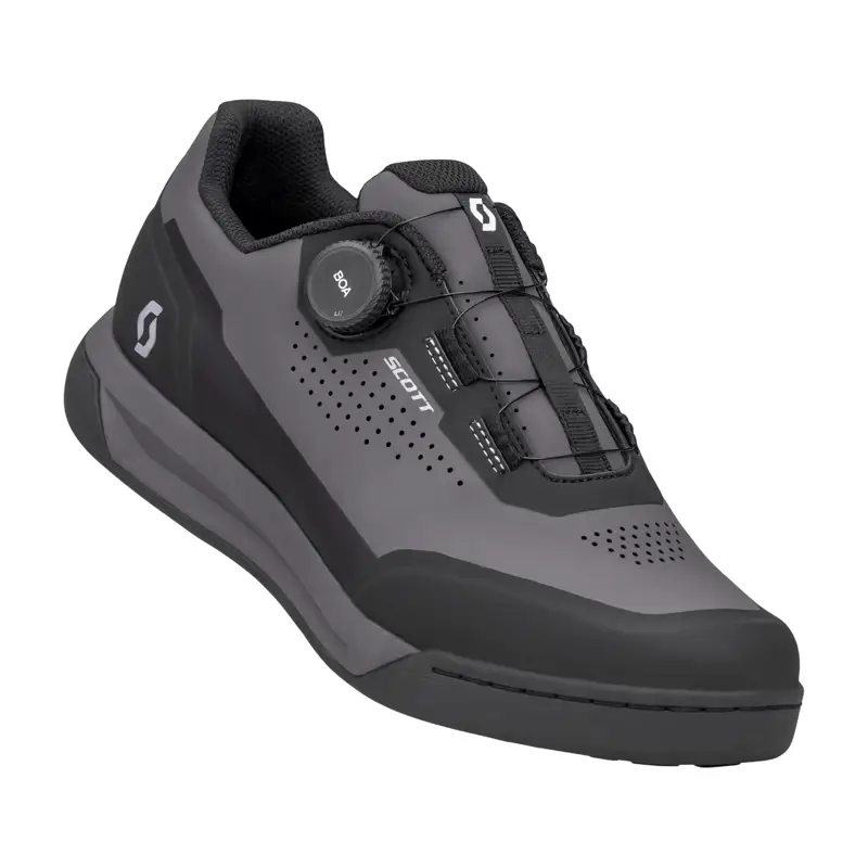 Balfes Bikes Scott MTB Volt Evo Clip BOA Shoe in Dark Grey/Black | Free postage over £30, £10 off first order, price match & 0% finance.