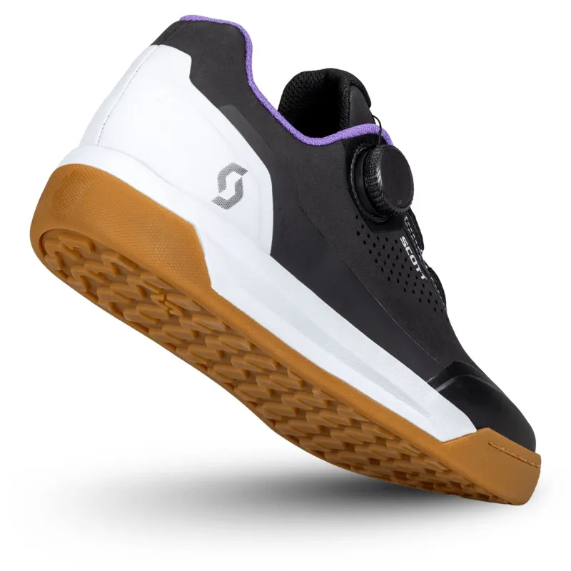 Scott MTB Volt Evo Flat Boa Women's Shoe in Black/White-1