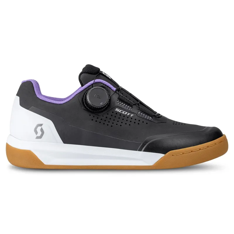 Scott MTB Volt Evo Flat Boa Women's Shoe in Black/White-2