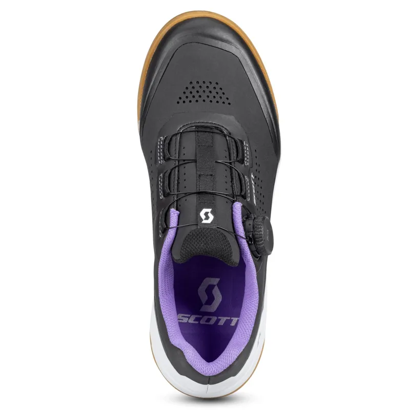 Scott MTB Volt Evo Flat Boa Women's Shoe in Black/White-4