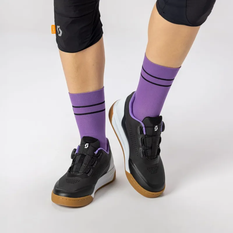 Scott MTB Volt Evo Flat Boa Women's Shoe in Black/White-6