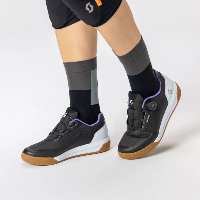 Scott MTB Volt Evo Flat Boa Women's Shoe in Black/White-8