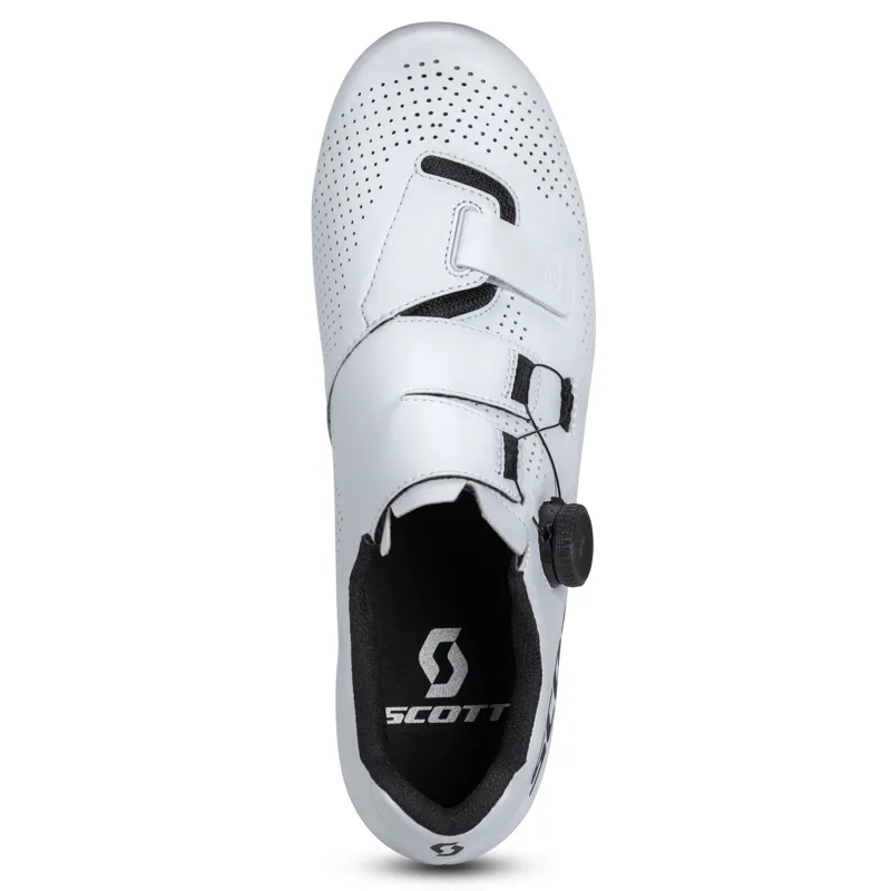 Scott Road Team BOA Women's Shoe in White/Black-4