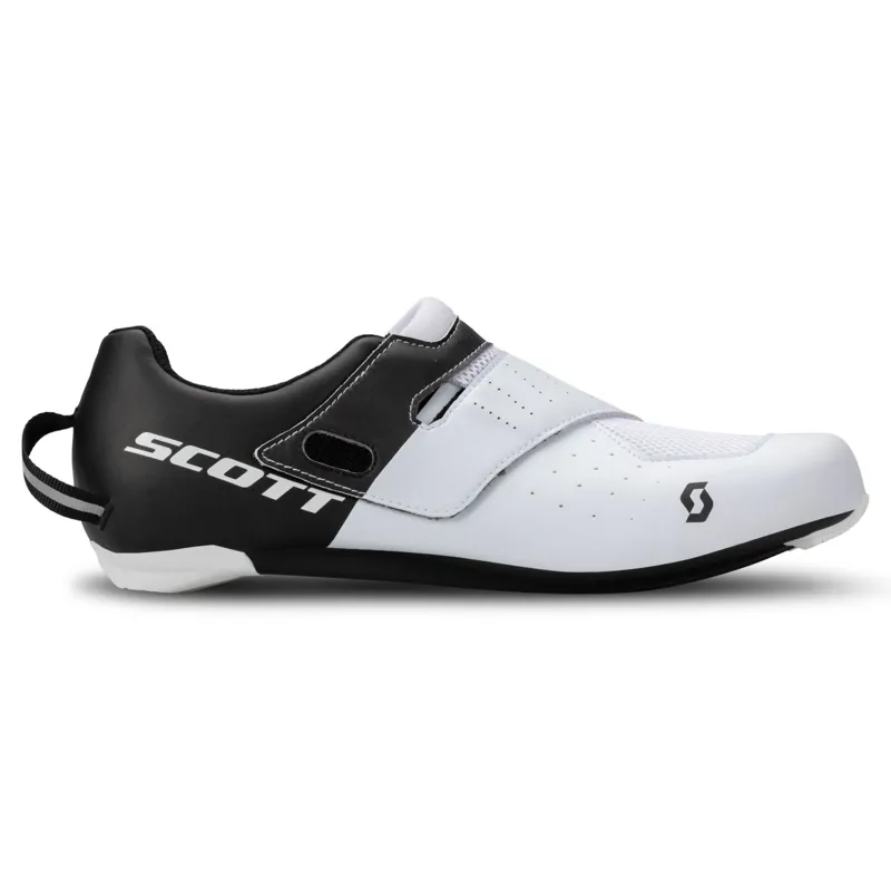 Scott Road Tri Sprint Shoe in Black/White-2
