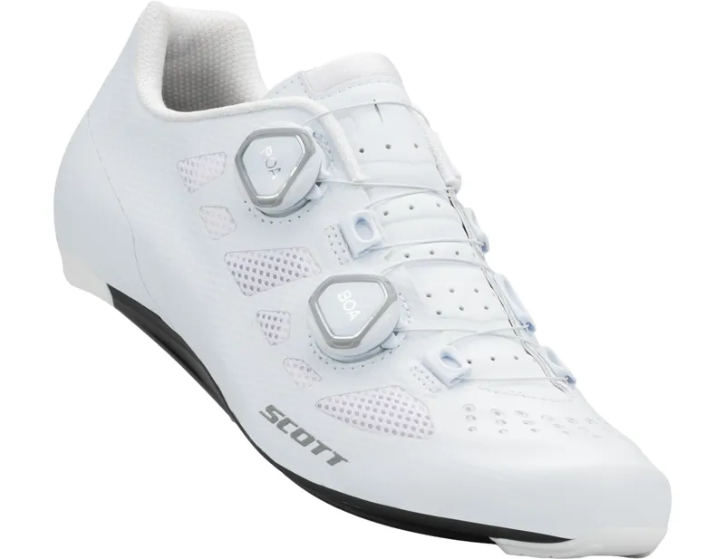 Balfes Bikes Scott Road Vertec BOA Shoe in White | Free postage over £30, £10 off first order, price match & 0% finance.